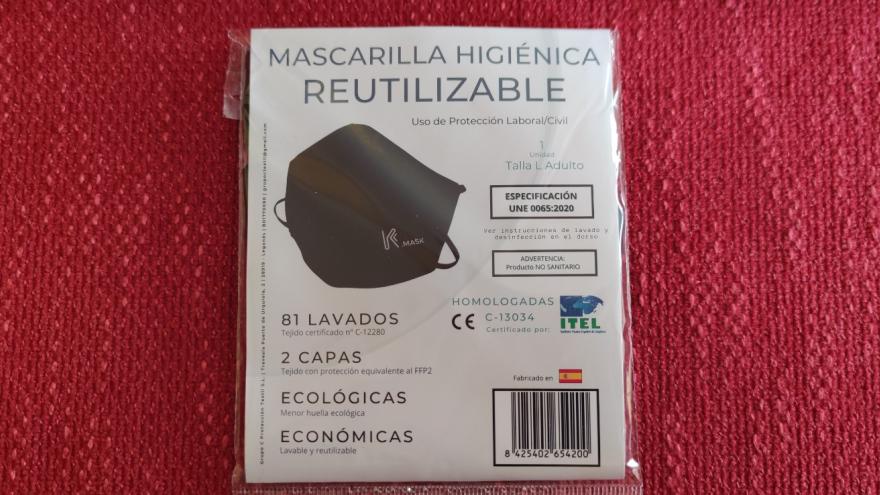 mascarilla K MASK