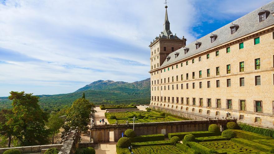 Panorámica del Monasterio de El Escorial