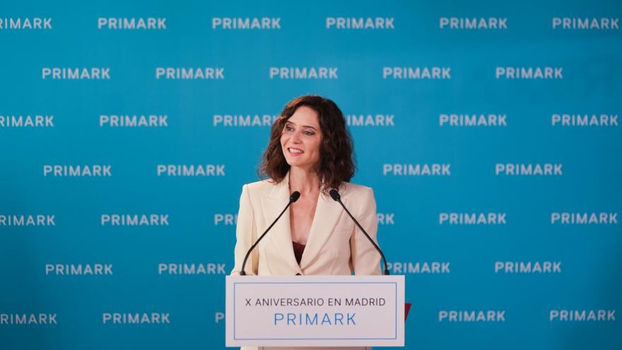 La presidenta Isabel Díaz Ayuso