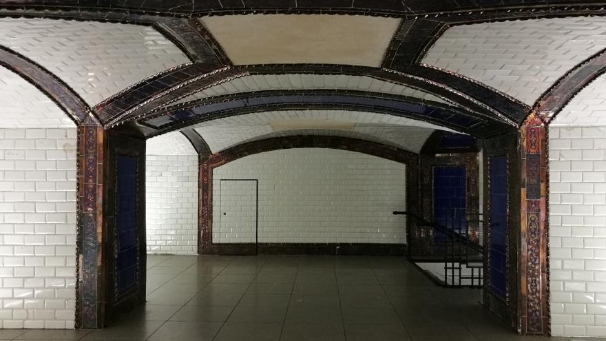 Antiguo vestíbulo de la estación de Pacífico