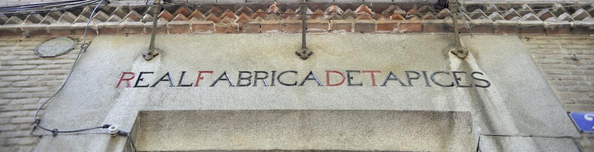 Entrada a la Real Fábrica de Tapices  la Real Fábrica de Tapices