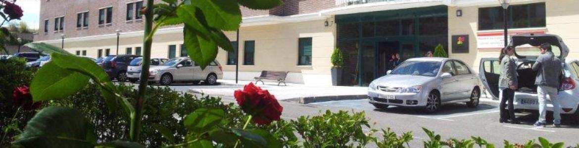 Fachada residencia mayores