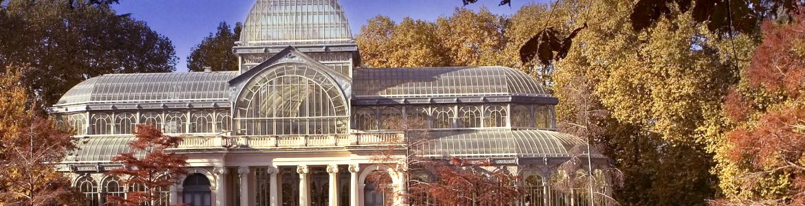 Palacio de Crital. Parque de El Retiro de Madrid 