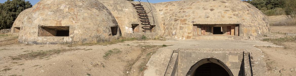 Imagen del Bunker Guerra Civil Blockhouse 13 en Colmenar de Arroyo