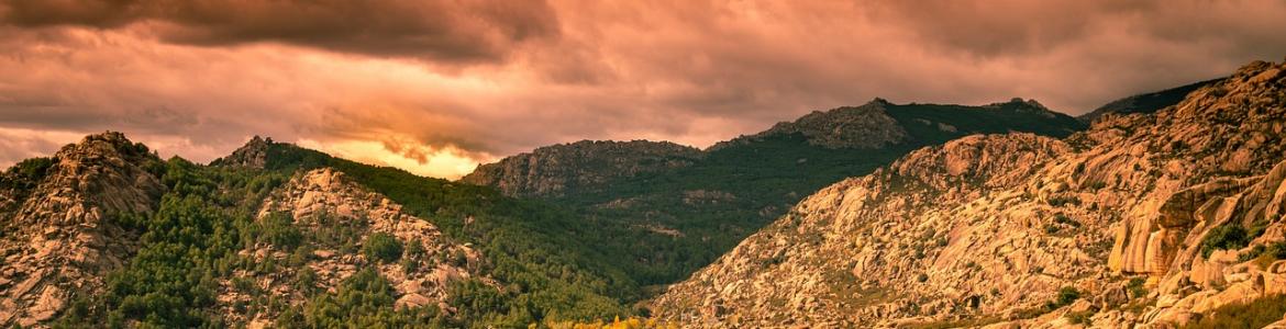 Parque Nacional de la Sierra de Guadarrama paisaje 