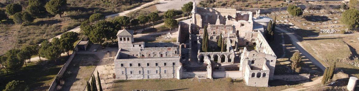 Monasterio de Santa María la Real de Valdeiglesias Imagen aérea del Monasterio de Santa María la Real de Valdeiglesias