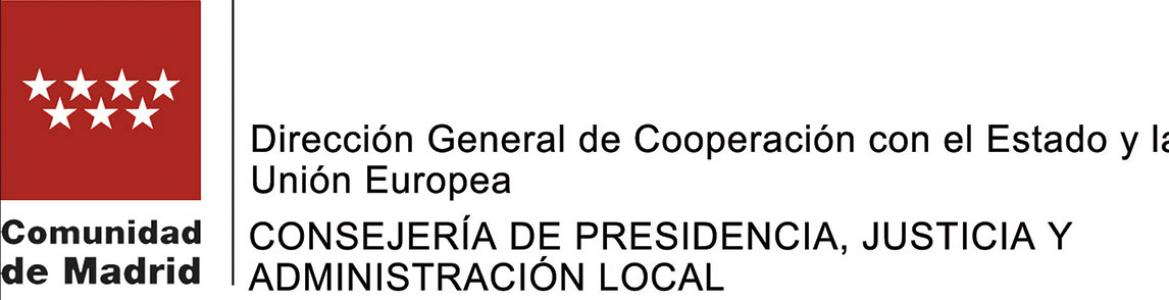Logotipo de la Dirección General de Cooperación con el Estado y la Unión Europea