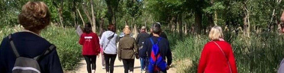 Imagen de personas caminando