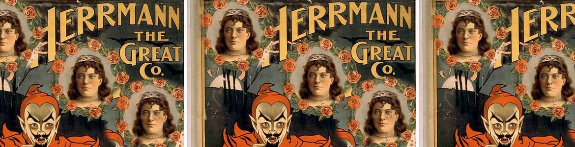 Imagen decorativa, Cartel de Adelaide Herrmann