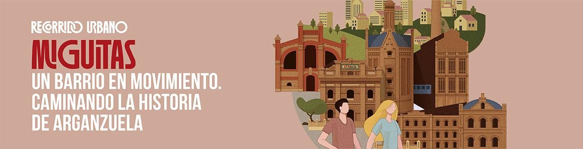 Dibujo de casas para el programa Un barrio en movimiento