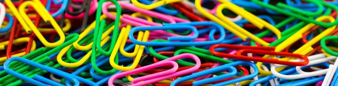 clips de colores