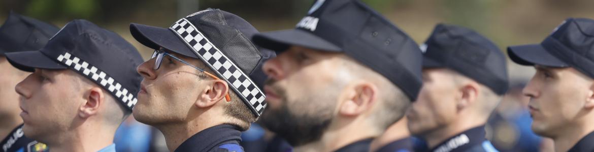 policías locales en formación