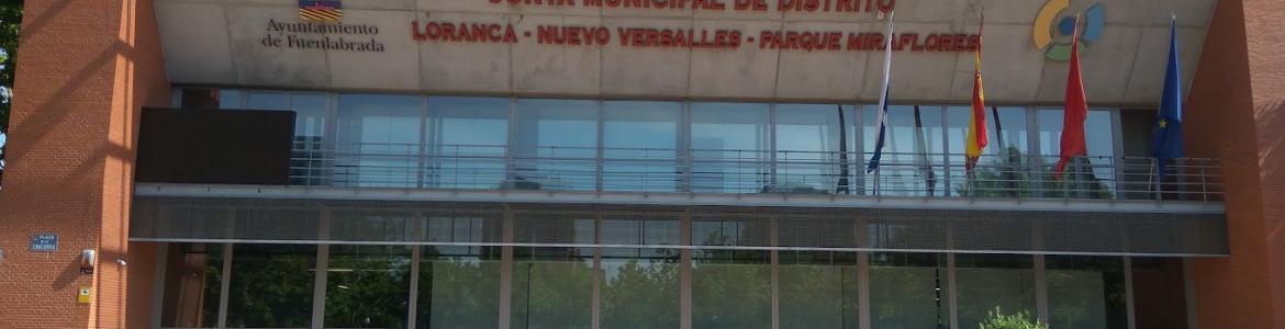 Exterior Biblioteca Loranca de Fuenlabrada