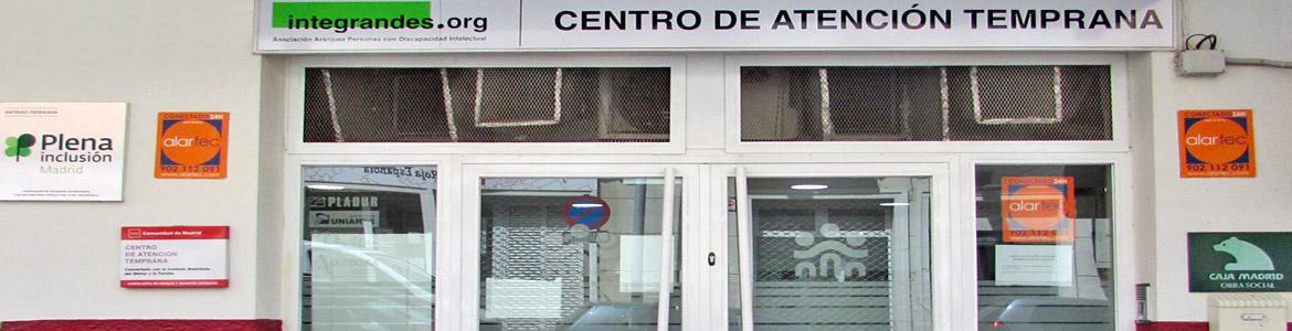 Fachada del Centro de Atención Temprana (CAT) INTEGRANDES de Aranjuez