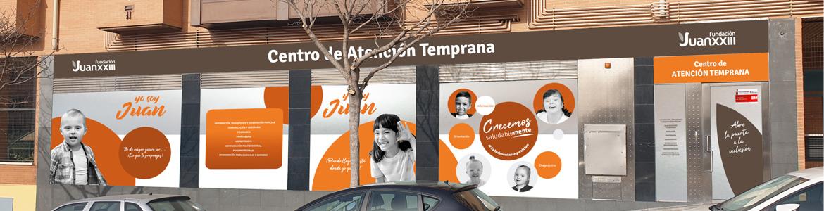 Centro de Atención Temprana Juan XXIII Vicálvaro Fachada del Centro de Atención Temprana Juan XXIII Vicálvaro