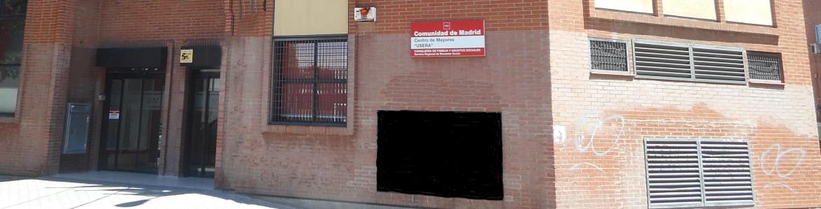Fachada Centro de Mayores Usera Centro de Mayores Usera