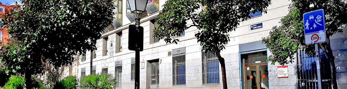 Centro de Rehabilitación Psicosocial (CRPS) y Centro de Rehabilitación Laboral (CRL) Vázquez de Mella Fachada del Centro de Rehabilitación Psicosocial (CRPS) y Centro de Rehabilitación Laboral (CRL) Vázquez de Mella