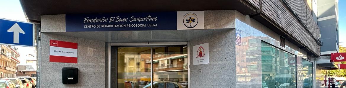 Fachada del Centro de Rehabilitación Psicosocial Usera