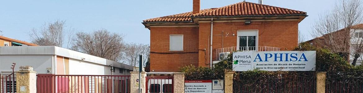 Fachada de la Residencia y Centro de Día APHISA