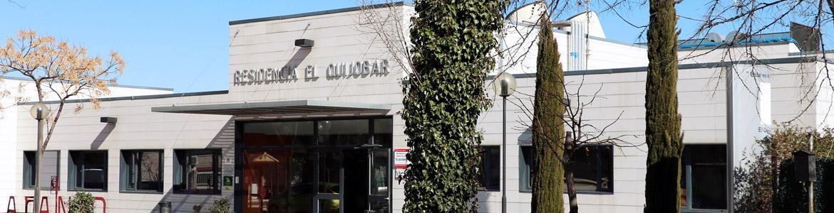 Fachada de la Residencia y Centro de Día El Quijobar APANID