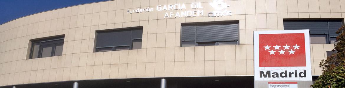 Fachada de la Residencia y Centro de Día Nuevo Parque Polvoranca - Grupo AMÁS