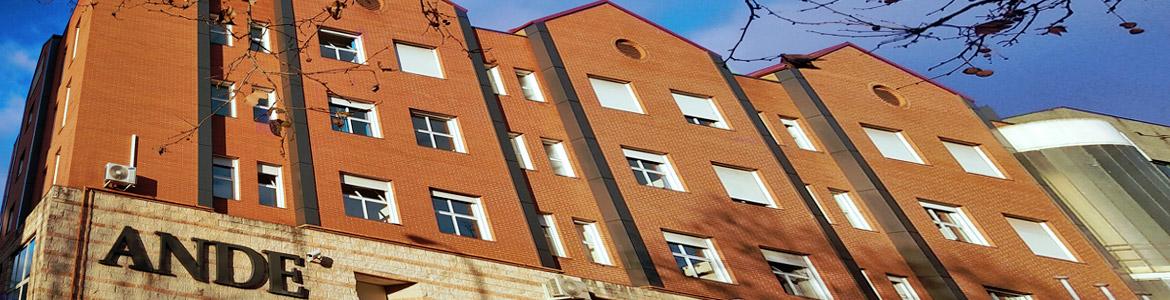Residencia y Centro de Día Carmen Sevilla Fundación ANDE Fachada de la Residencia y Centro de Día Carmen Sevilla Fundación ANDE