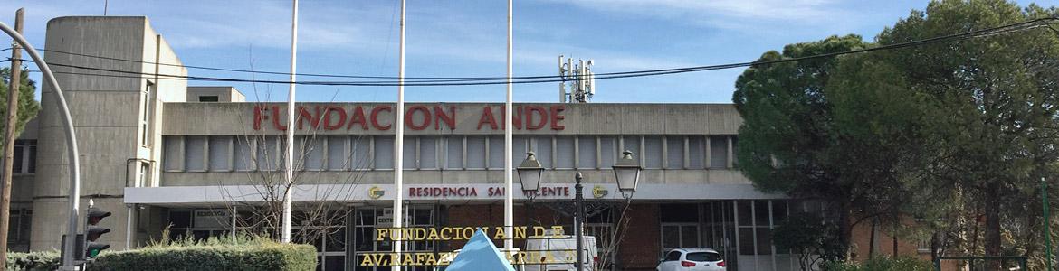 Centro de Día San Alfonso y Residencia San Vicente Fundación ANDE Fachada del Centro de Día San Alfonso y Residencia San Vicente Fundación ANDE