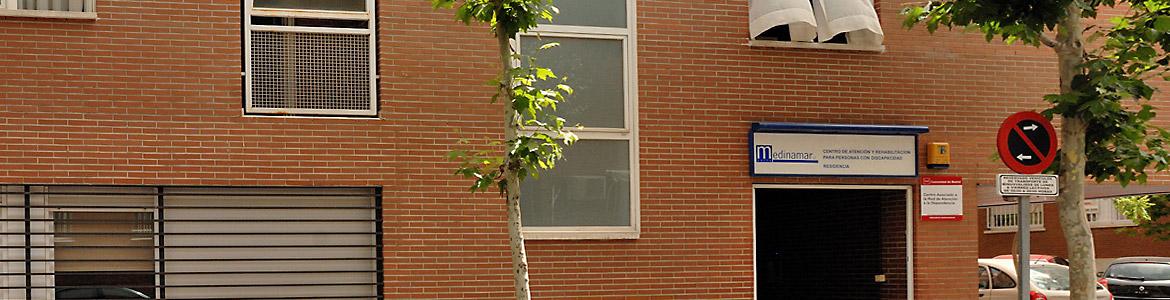 Fachada del Centro de Rehabilitación Discapacidad Física Colisee San Sebastián de los Reyes 