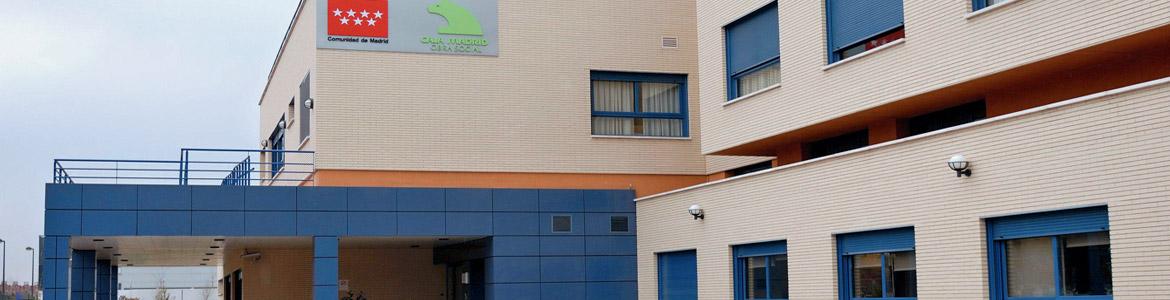 Residencia y Centro de Día Getafe para personas con discapacidad física Fachada de la Residencia y Centro de Día Getafe para personas con discapacidad física
