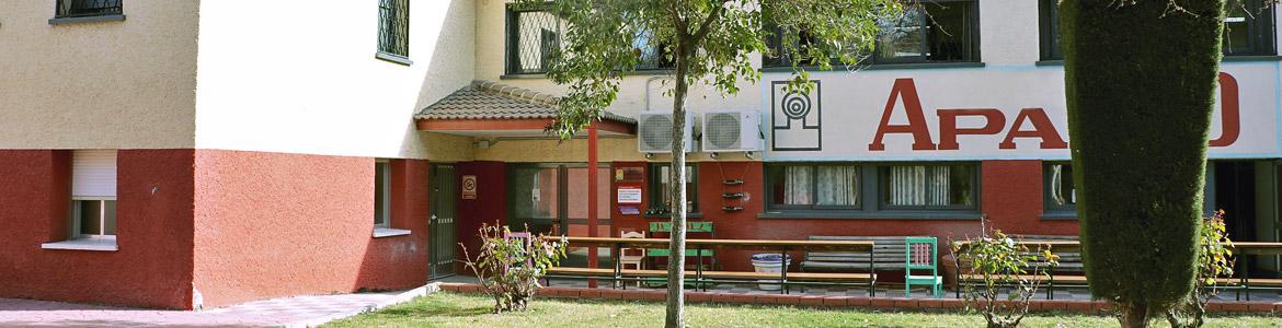 Fachada del Taller Ocupacional de Jardinería y Medio Ambiente APANID