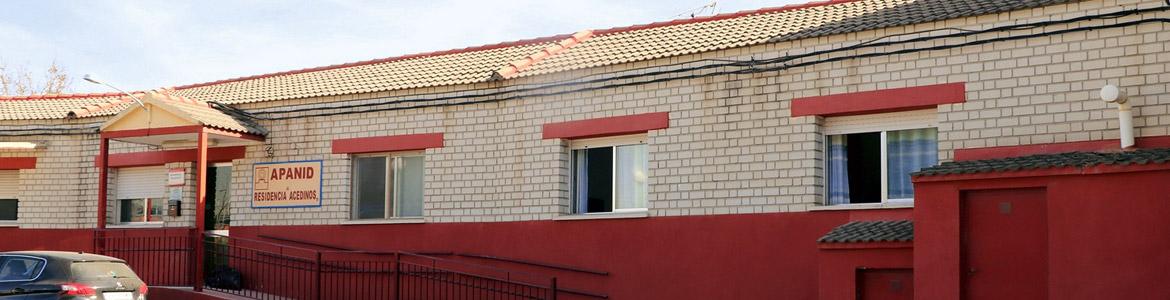 Fachada de la Residencia Acedinos APANID