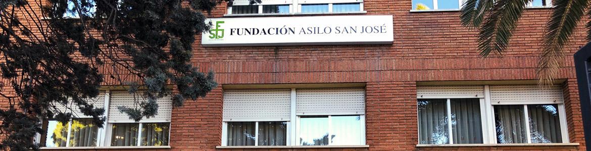 Fachada del Centro Residencial Fundación Asilo San José