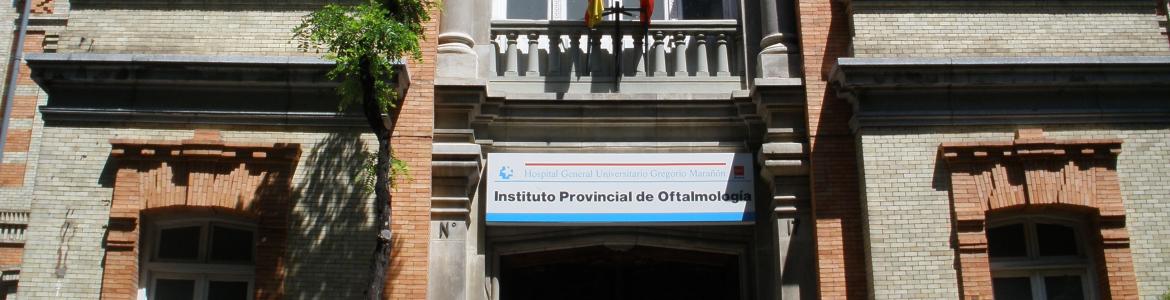 Instituto Provincial de Oftalmología de Madrid Fachada del Instituto Provincial de Oftalmología de Madrid