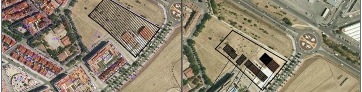 PLANO DE LAS OBRAS EN UN CENTRO