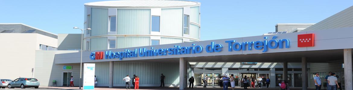 Foto del exterior del Hospital de Torrejón