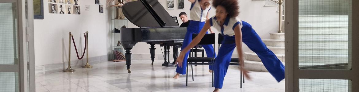 música en el centenario del edificio que alberga el Conservatorio de Danza Mariemma y el IES Puerta Bonita