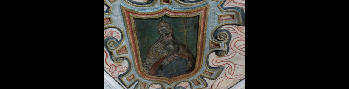 Pinturas murales de las bóvedas del presbiterio y crucero de la iglesia parroquial de Nuestra Señora de la Asunción