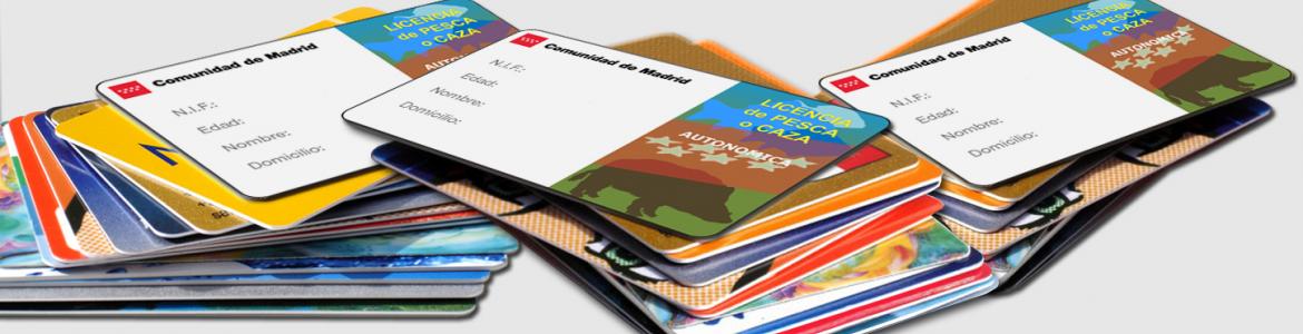 Licencias de Caza y Pesca tarjetas de licencias de caza y pesca