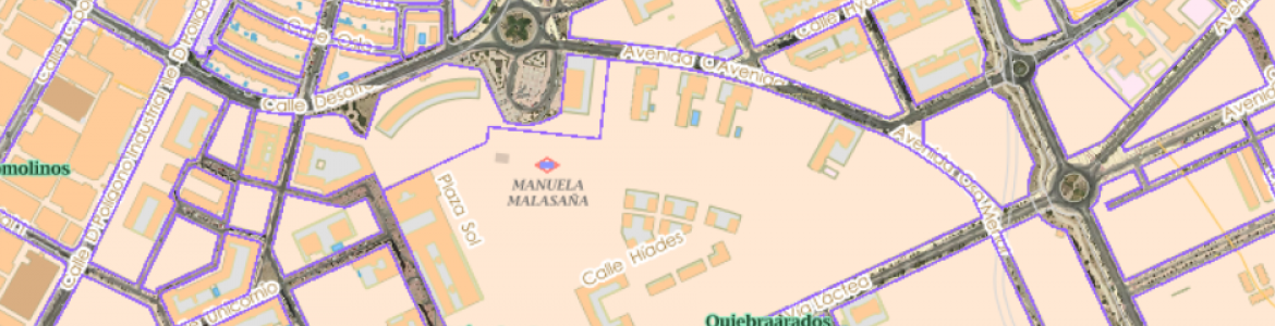 Móstoles Sur callejero