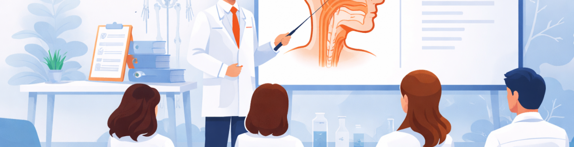 ilustracion de la jornada de disfagia