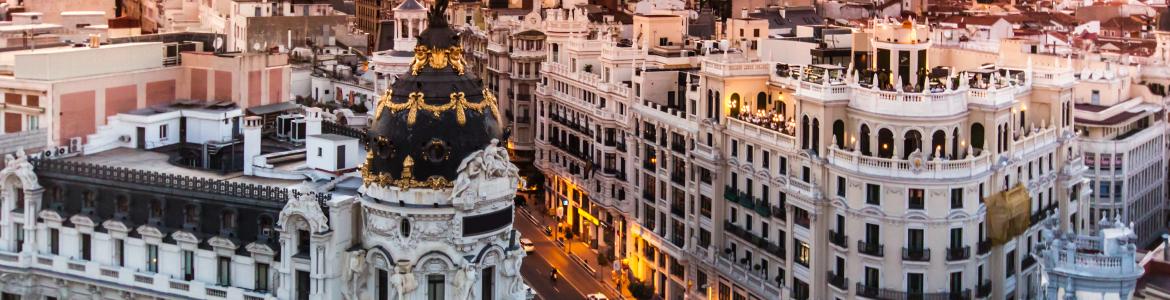 Un edificio de Madrid