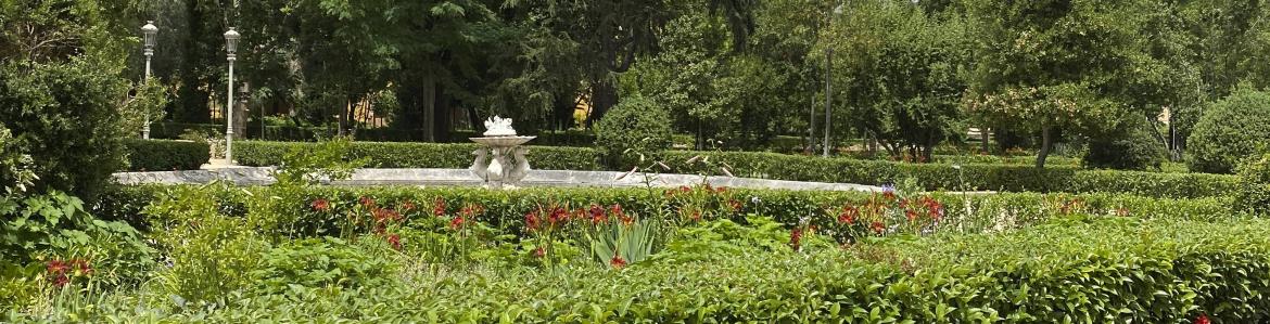 Los Jardines de los Palacios de la Finca Vista Alegre, en Madrid. Los Jardines de los Palacios de la Finca Vista Alegre