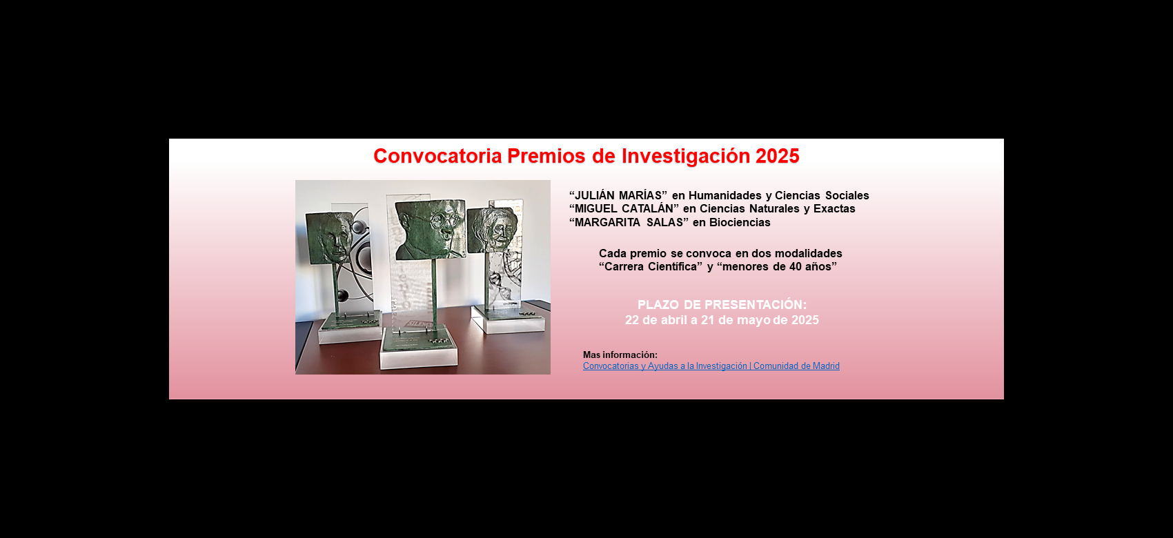 Imagen Premios Investigación 2025