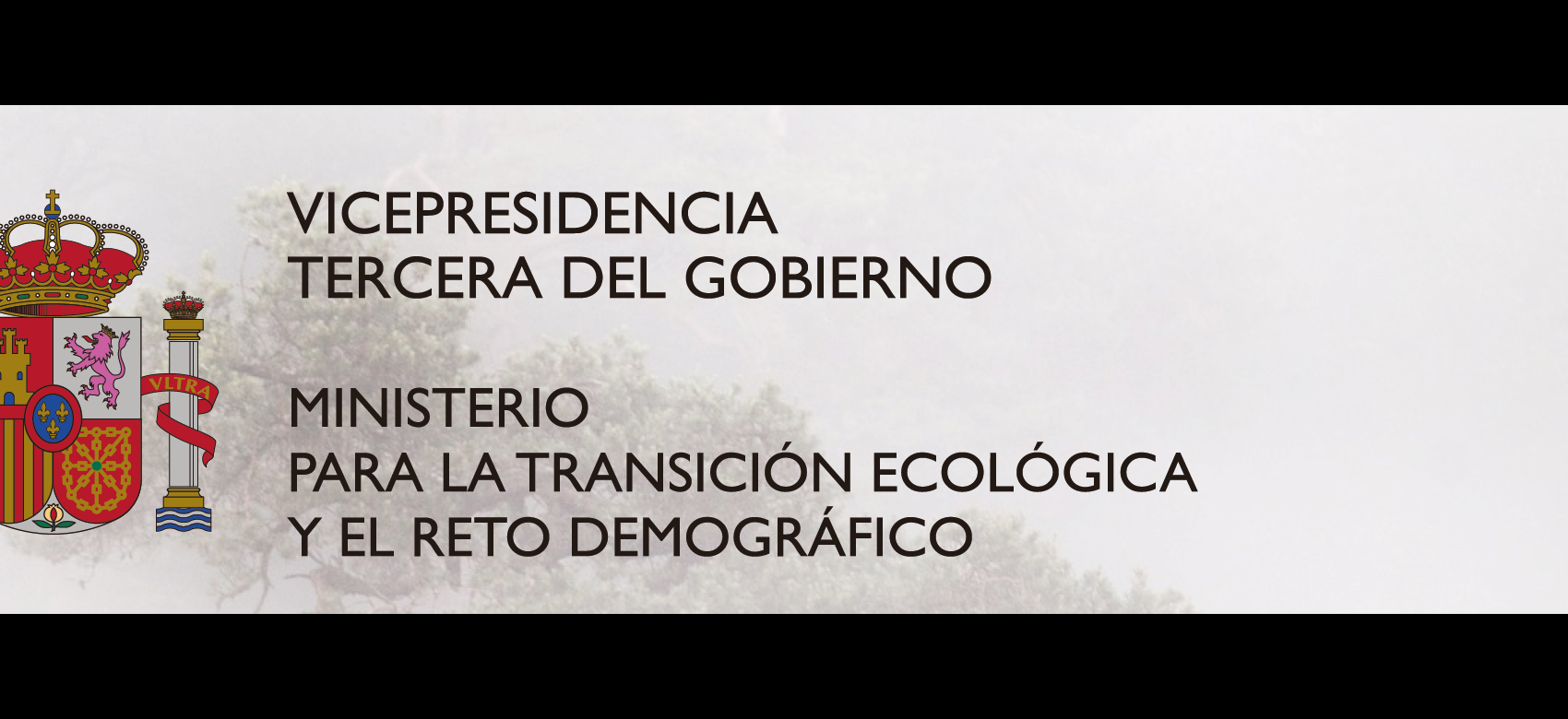 Logo del Ministerio para la Transición Ecológica