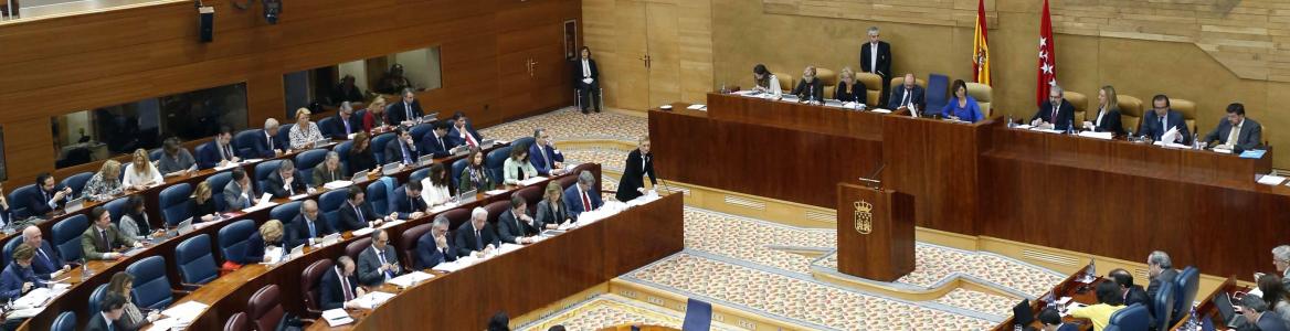 Pleno de la Asamblea de Madrid