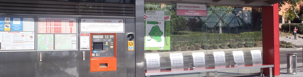 Dónde se compran los billetes de Metro Ligero y Tranvía de Parla Estación de Metro Ligero