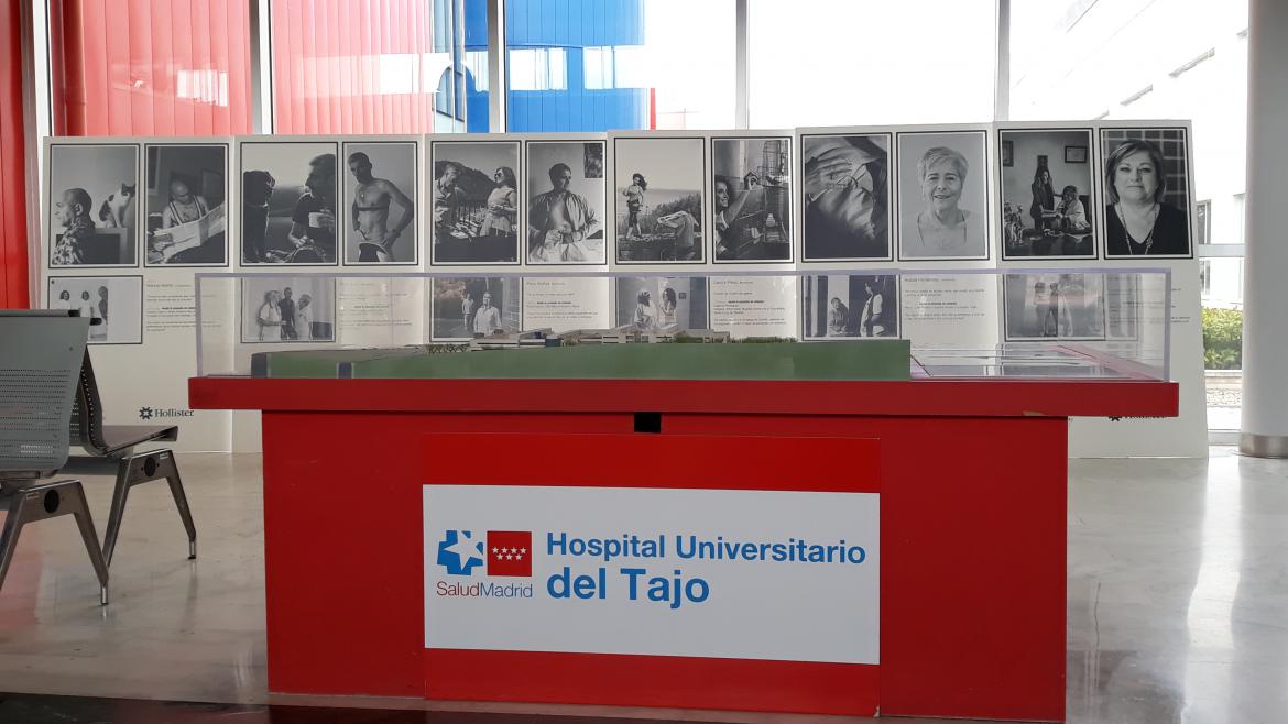 Exposición "Héroes y heroínas" en el Hospital Universitario del Tajo