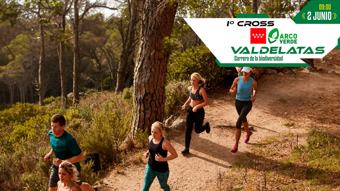 La Comunidad de Madrid celebra el I Cross Arco Verde Valdelatas para promocionar el uso público de este corredor medioambiental Cartel I Cross Arco Verde Valdelatas