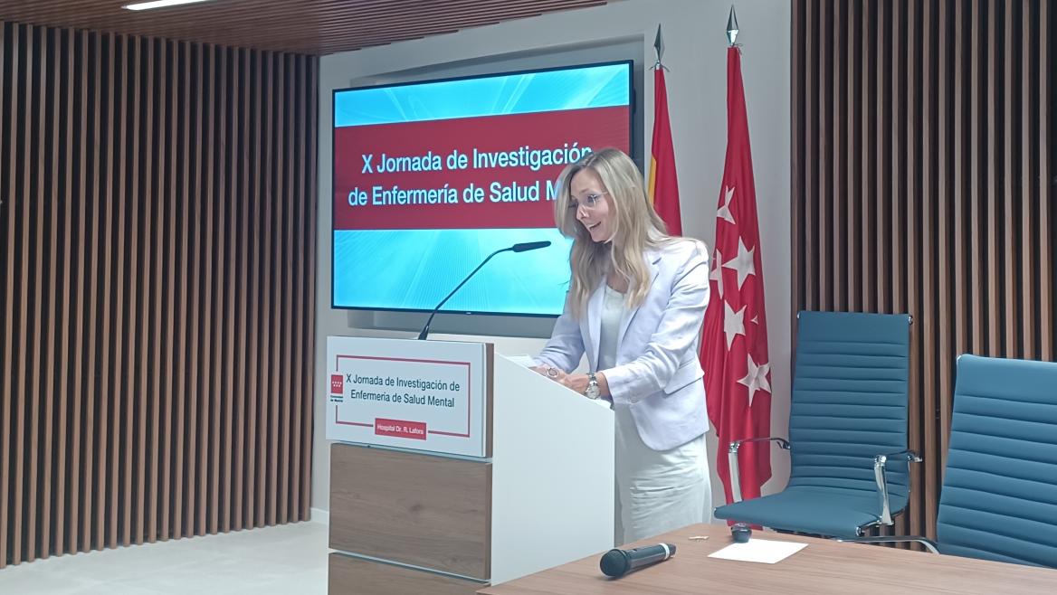 La Comunidad de Madrid destaca el papel investigador de la Enfermería para mejorar la atención a los pacientes de Salud Mental La viceconsejera de Sanidad