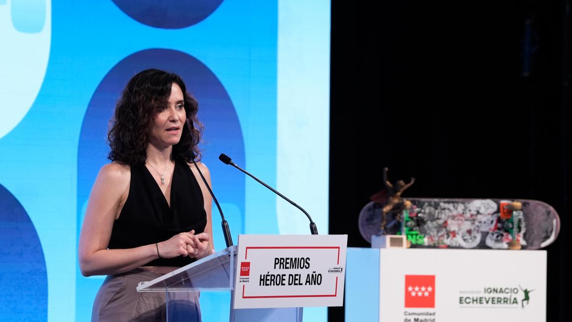 La presidenta Isabel Díaz Ayuso